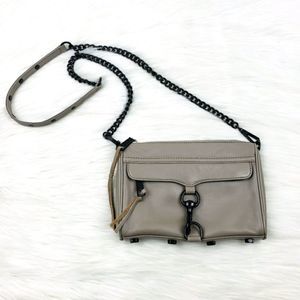 Gray EUC Rebecca Minkoff purse